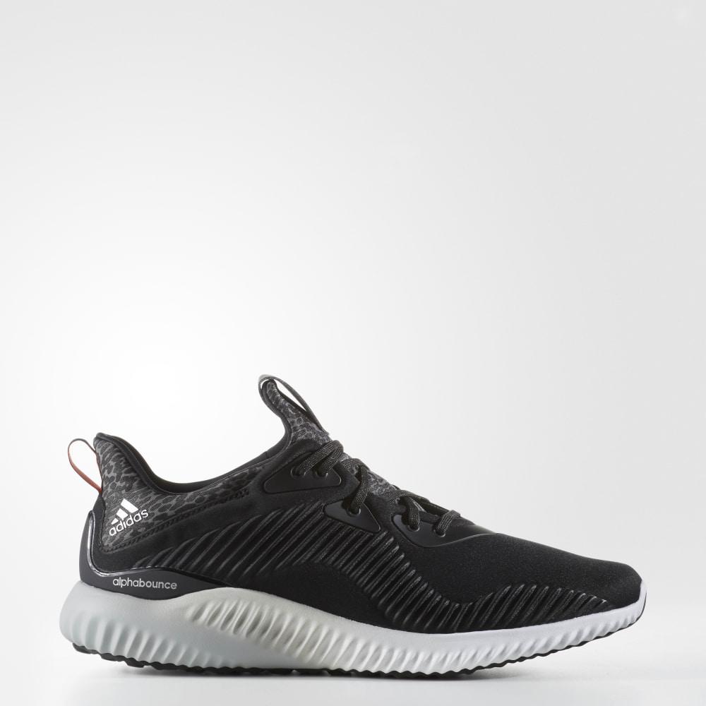 Adidasi Alergare Adidas Alphabounce Barbati Romania - Negrii/Argintii Metal/Albi B42744